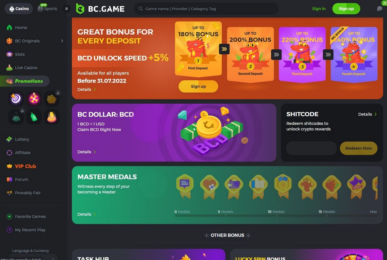 BC.Game Betting House Testimonial in Spain